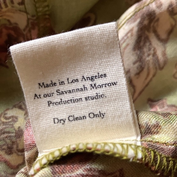 Savannah Morrow The Label linen prints with botanical print Size Large - Picture 10 of 12